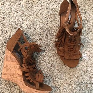 Brown Wedges - Worn Once